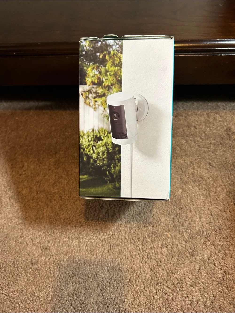 Ring Outdoor Cam Plus - Teal and Silver Packaging